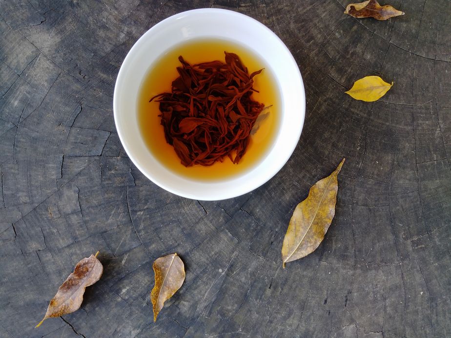 秋の台湾茶