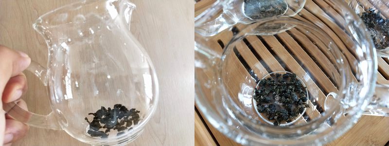 冷茶の茶葉の量